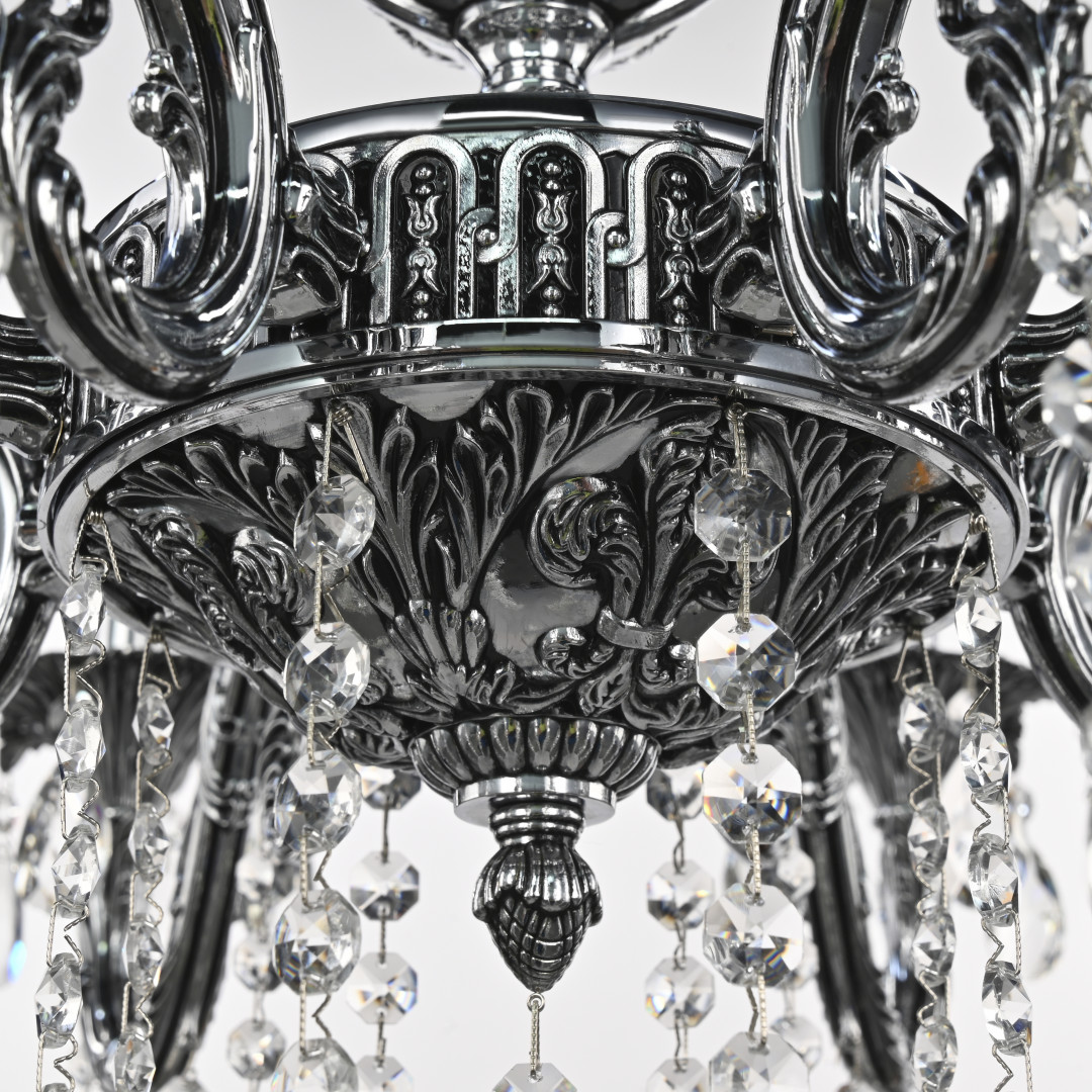 подвесная люстра bohemia ivele crystal al79101/8/250 b nb