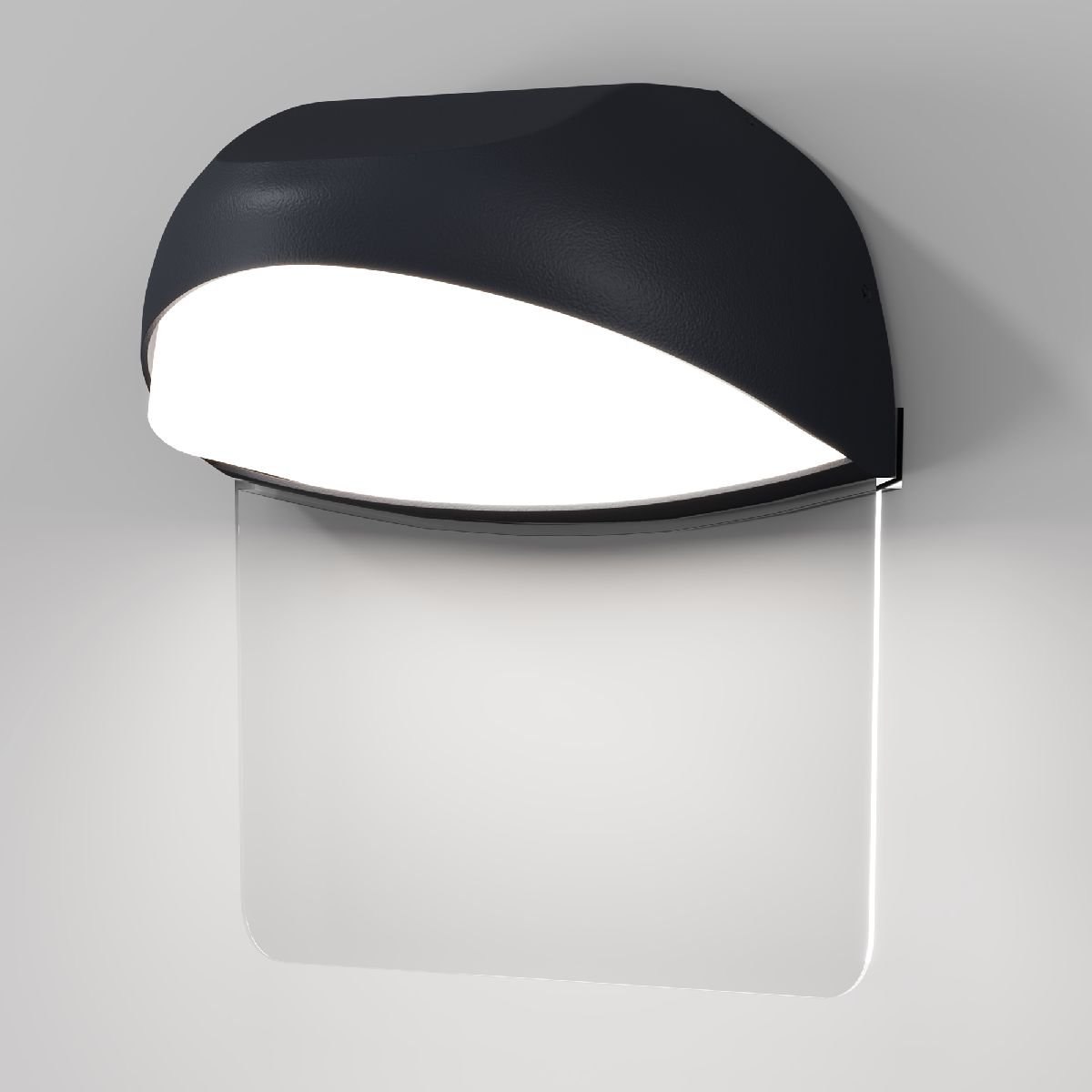 уличный настенный светильник maytoni gloss o447wl-l7gf3k