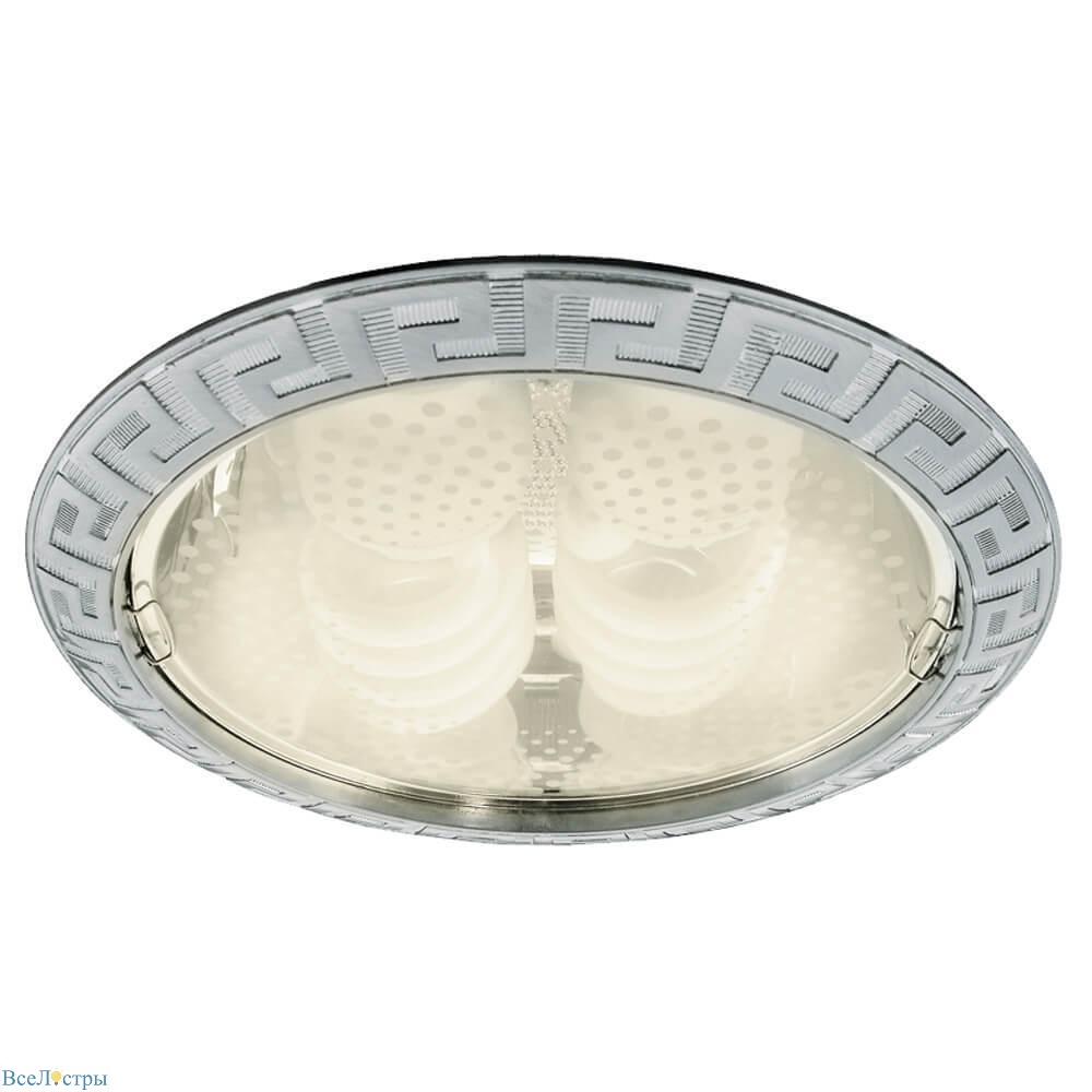 встраиваемый светильник arte lamp downlights a8015pl-2ss