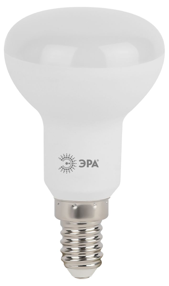 лампа светодиодная эра e14 6w 6000k led r50-6w-860-e14 б0048023