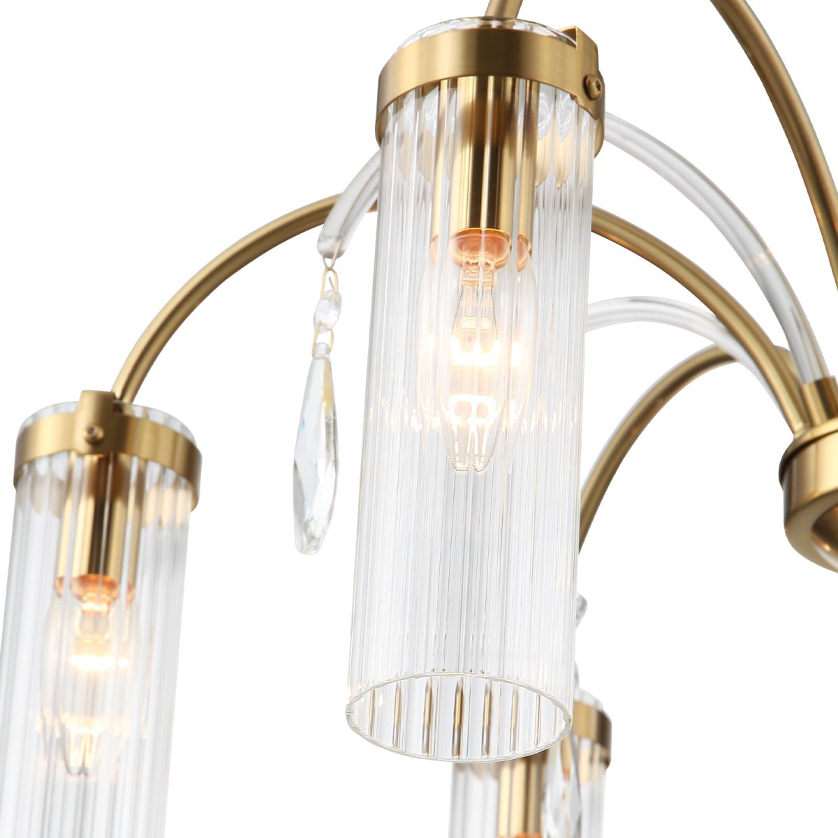люстра на штанге st luce люминера sl1401.303.08