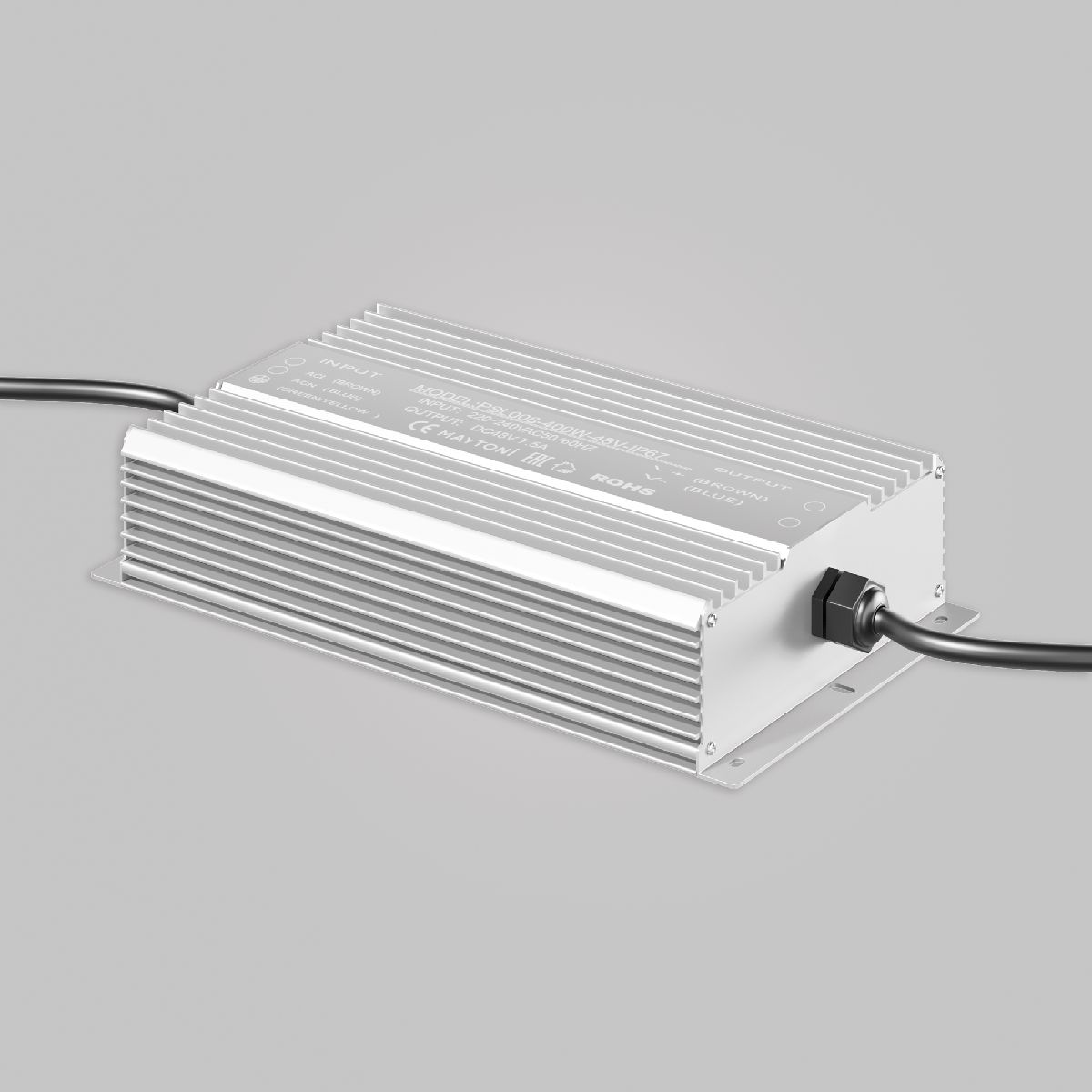 блок питания maytoni power supply magnetic psl008-400w-48v-ip67