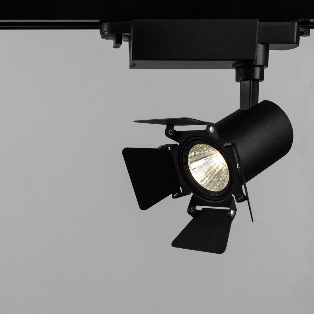 трековый светодиодный светильник arte lamp track lights a6709pl-1bk