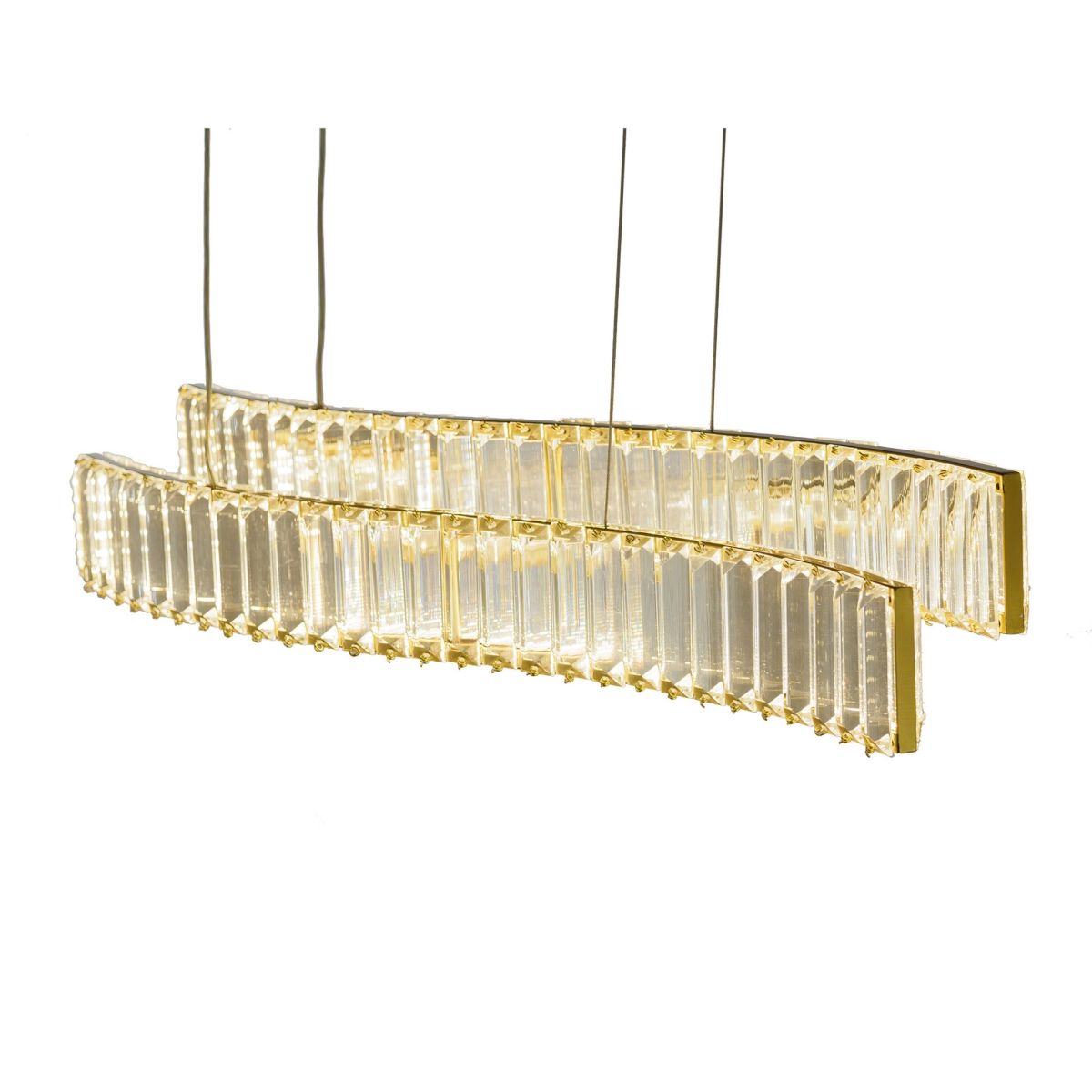 подвесной светильник lumina deco ldp 6039-2-pr gd