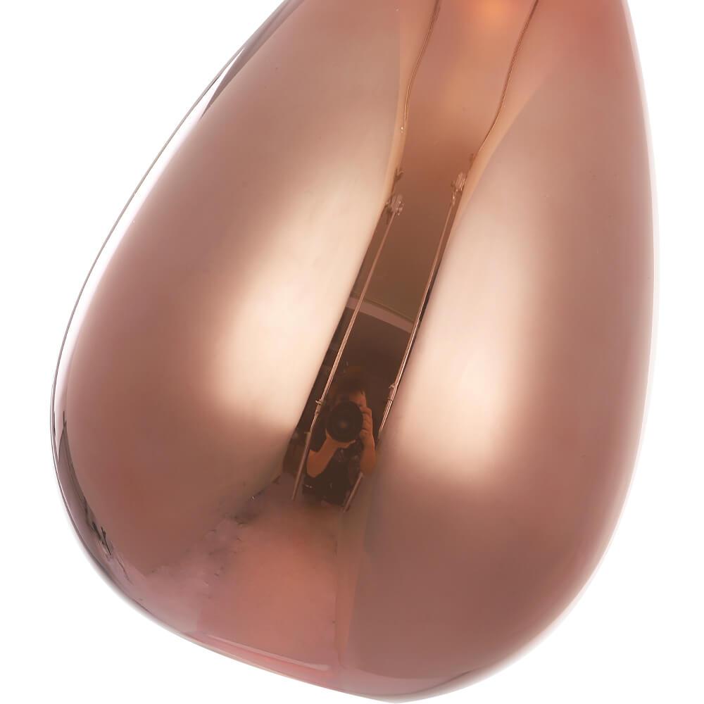 подвесной светодиодный светильник crystal lux gaudi sp4w led copper