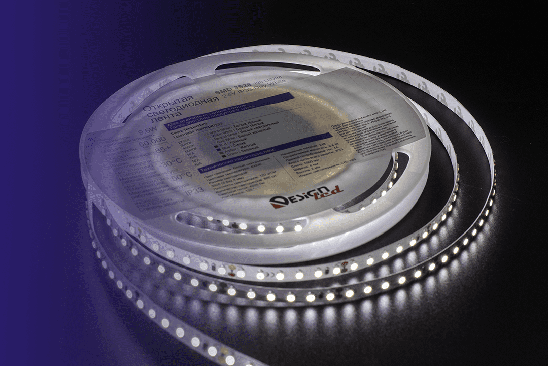 светодиодная лента designled dsg3120-24-nw-33 002764