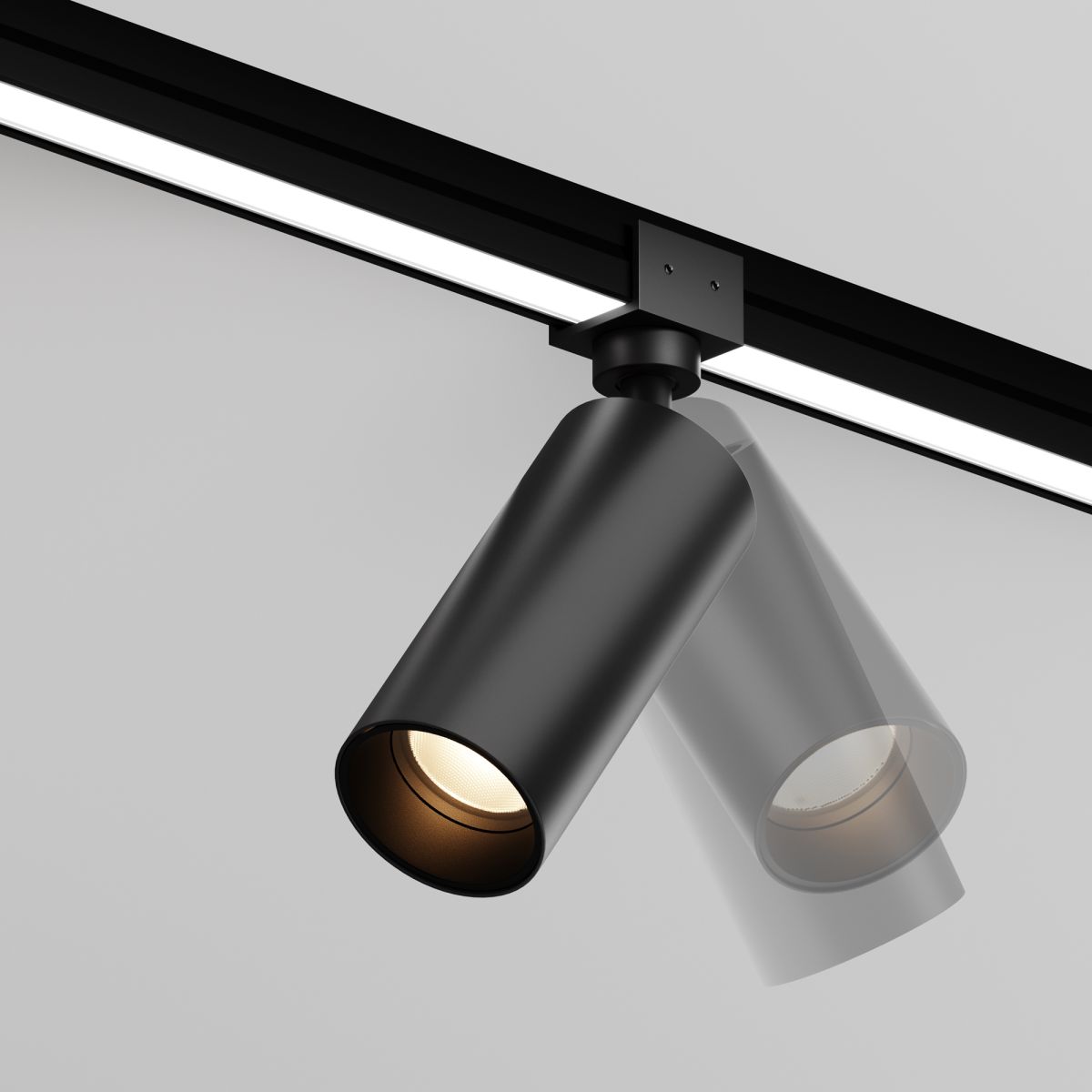 уличный трековый светильник maytoni focus o-tr01-1-s-16wb3k