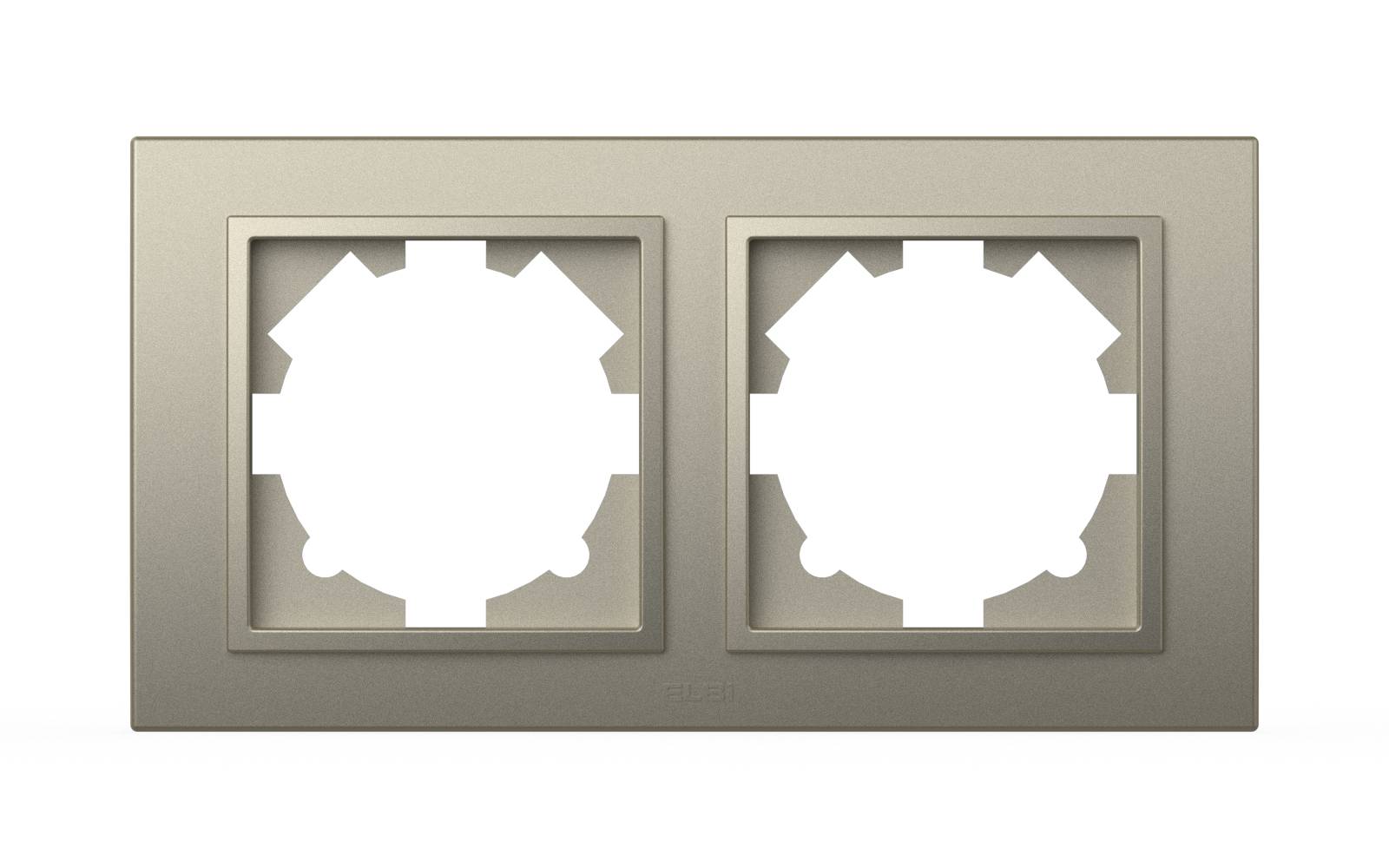 рамка двухместная elbi zena 500-011400-226