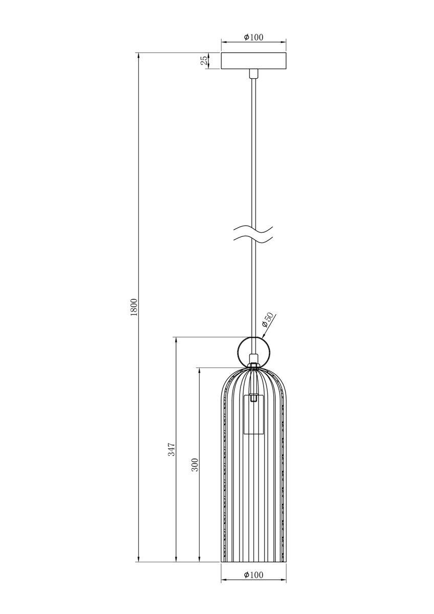 подвесной светильник maytoni antic mod302pl-01w