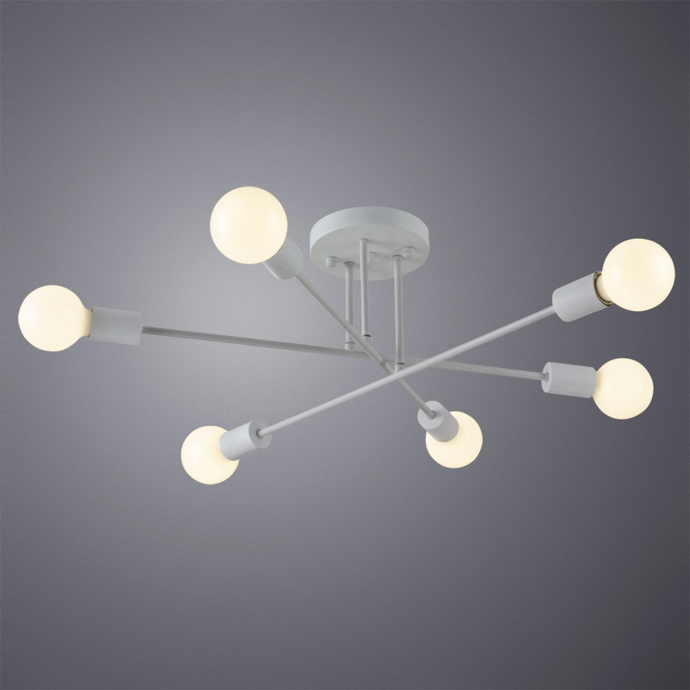 потолочная люстра arte lamp alastor a5435pl-6wh
