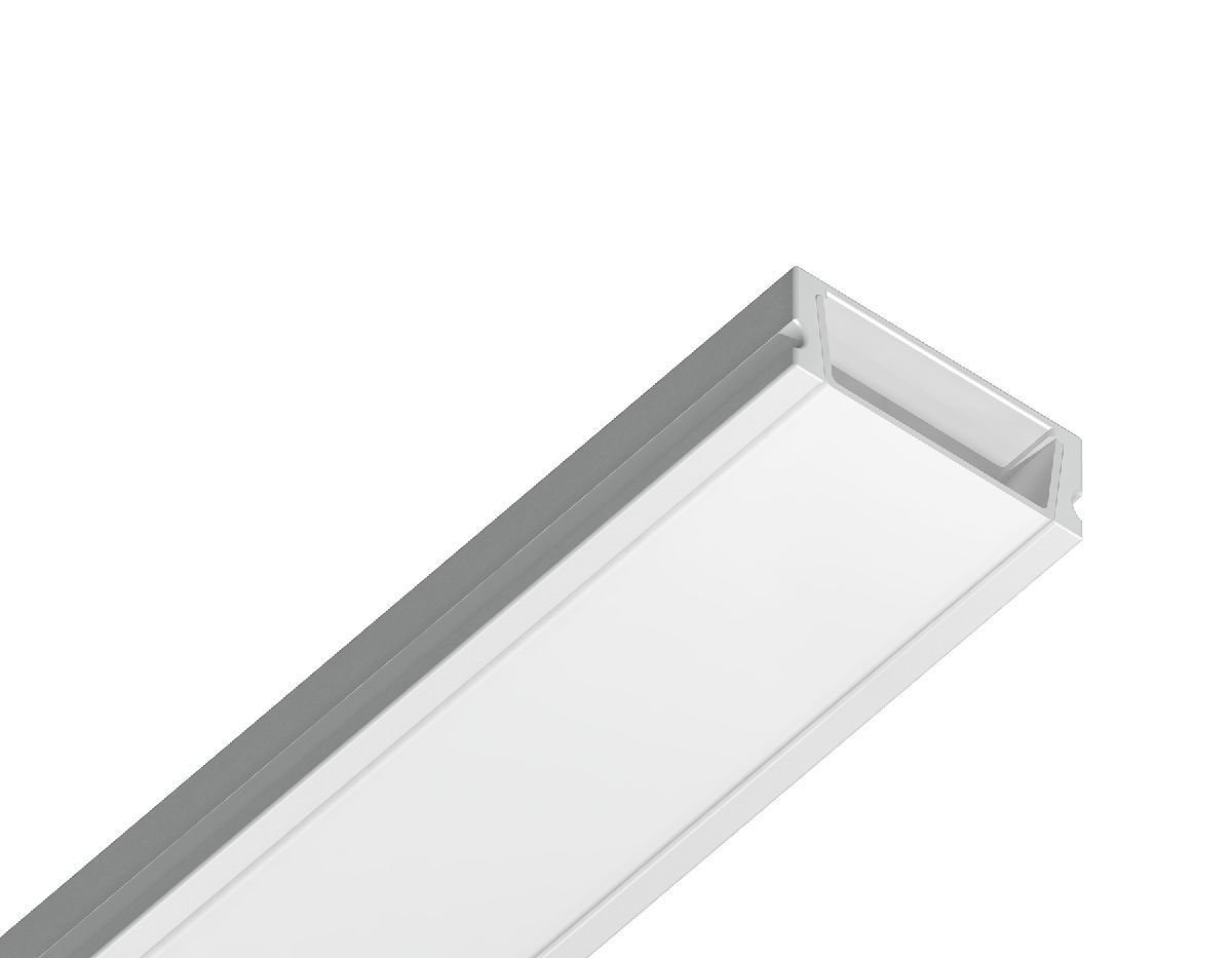 алюминиевый накладной профиль ambrella light alum profile gp1700wh