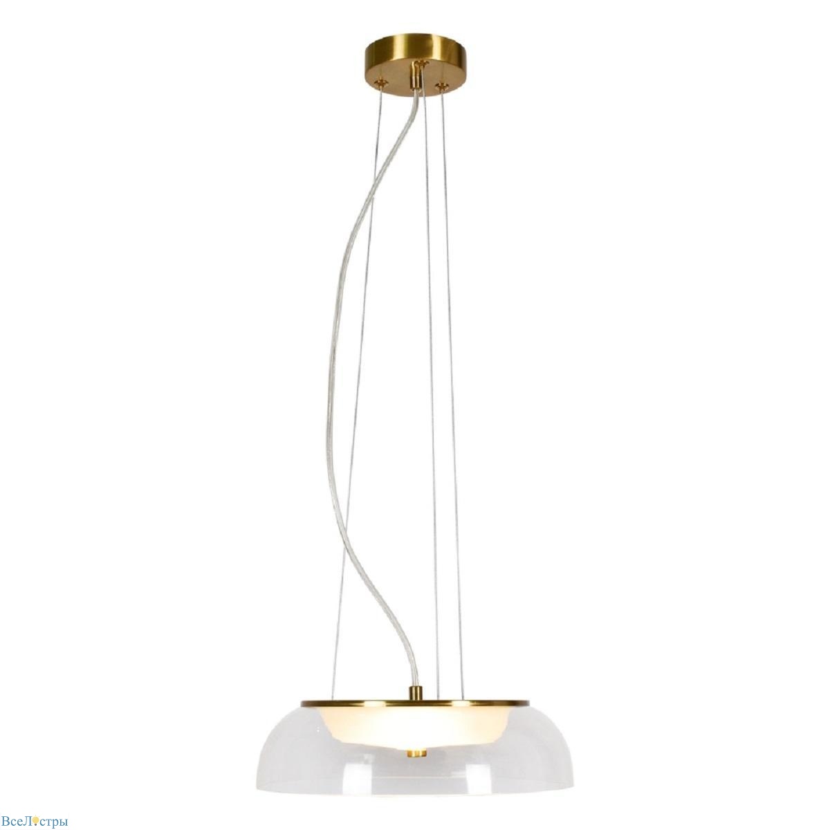 подвесной светодиодный светильник lussole loft dearborn lsp-7062
