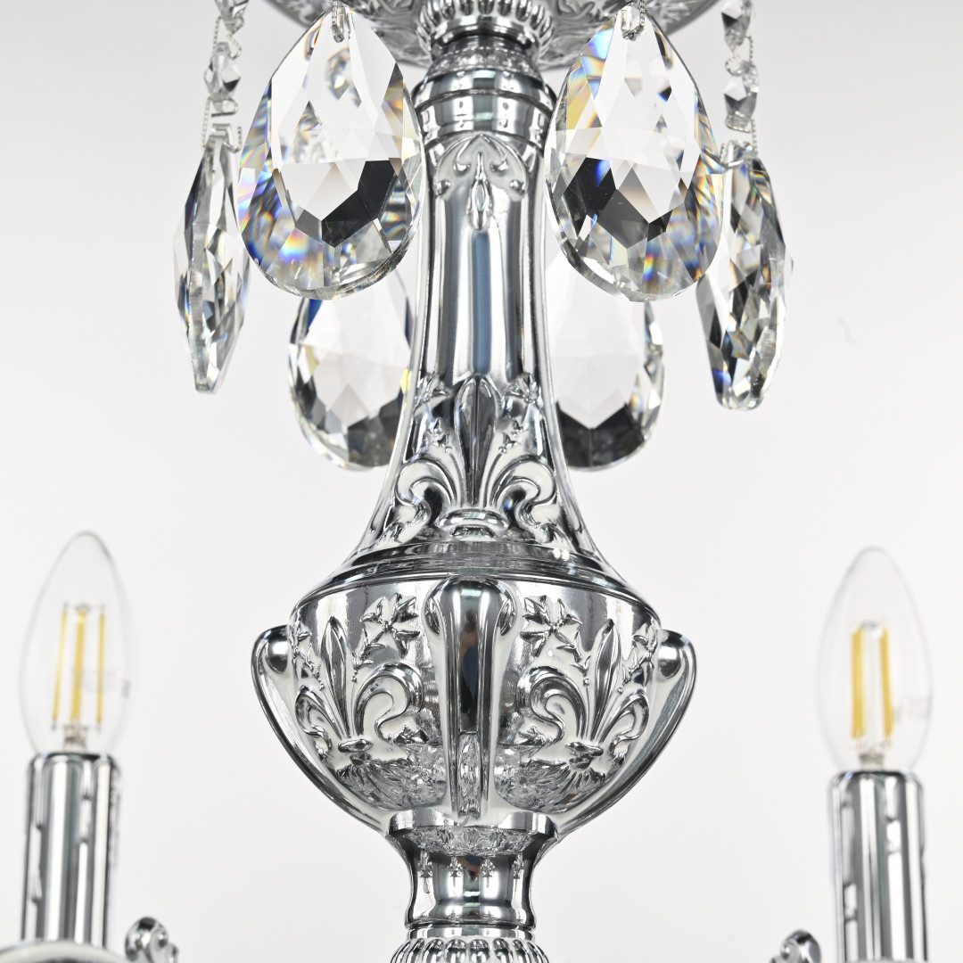 подвесная люстра bohemia ivele crystal al79101/6/175 b nw