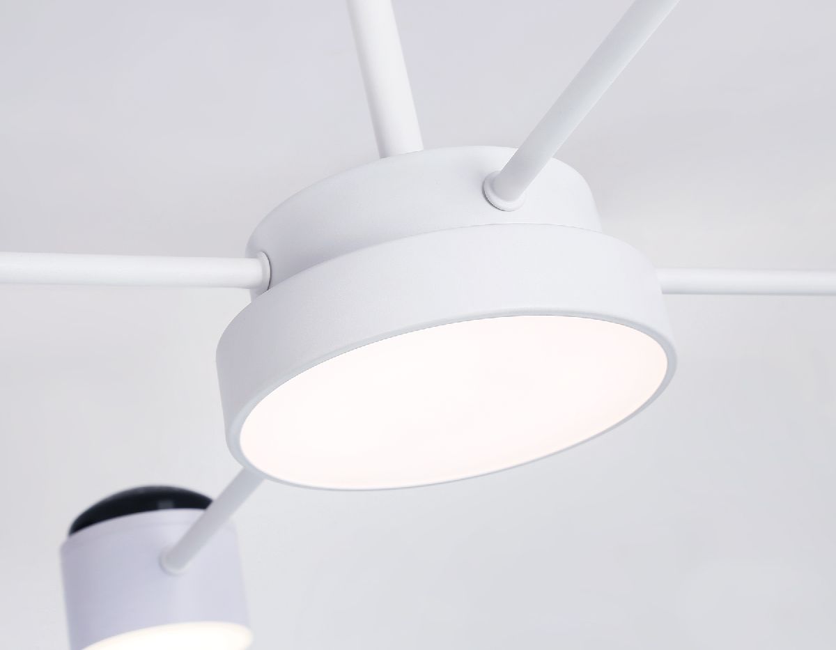 люстра на штанге ambrella light linetech fl51631