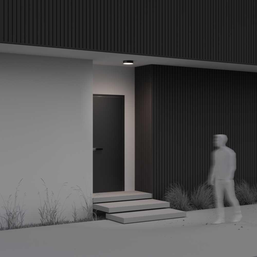 уличный светодиодный светильник maytoni zon ip o431cl-l30b4k