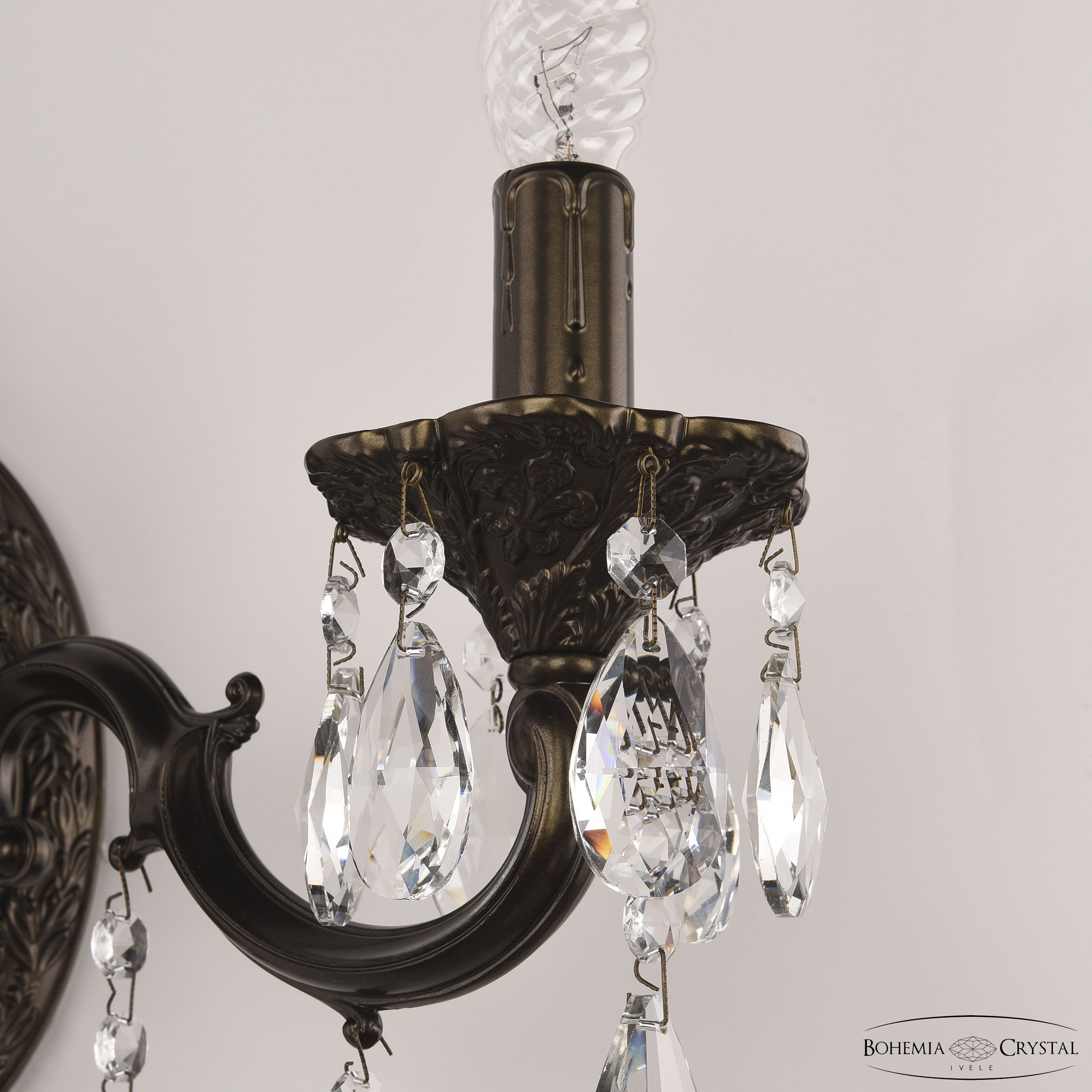 бра bohemia ivele crystal al7801b10/2/175 b pd