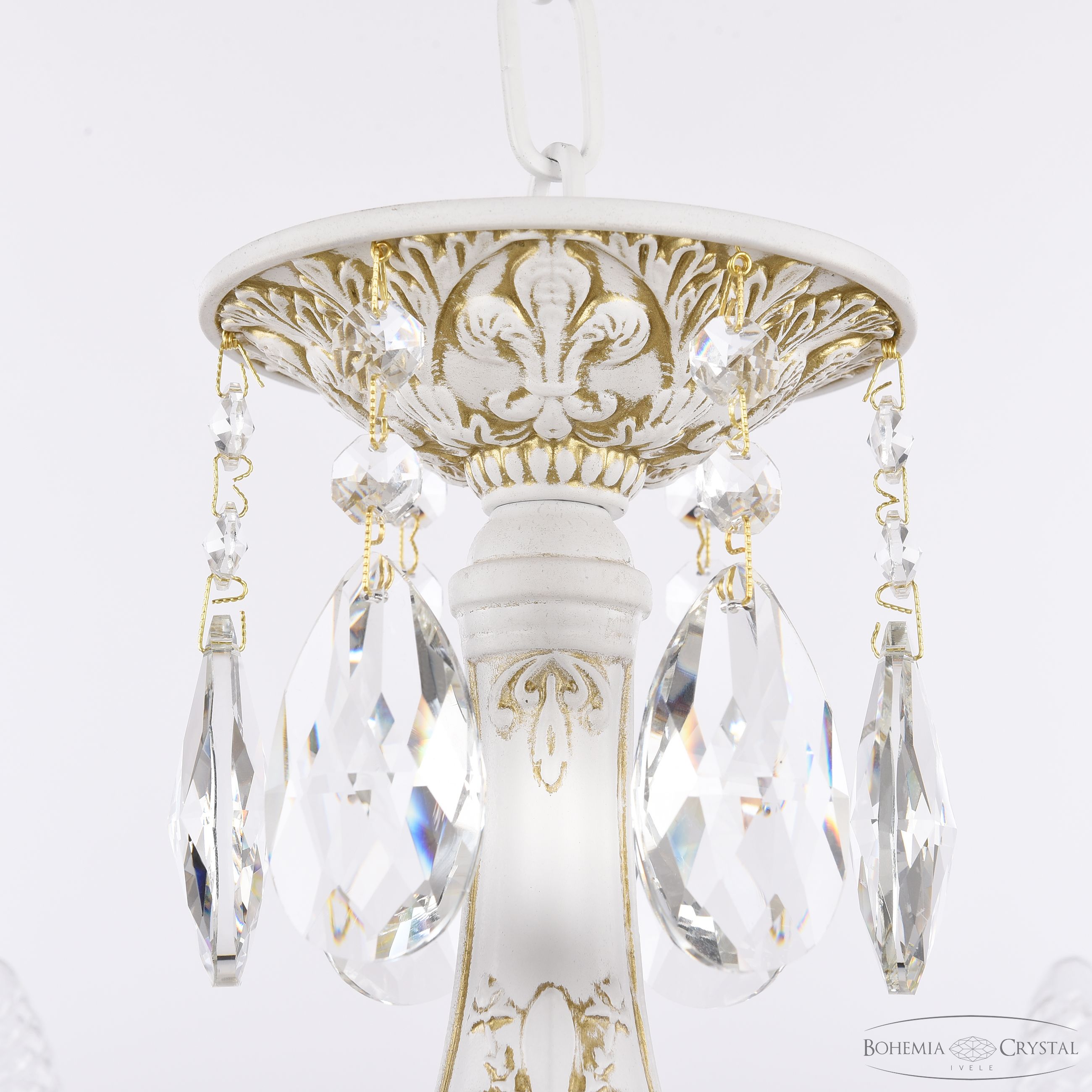 подвесная люстра bohemia ivele crystal al78101/6/175 b wmg