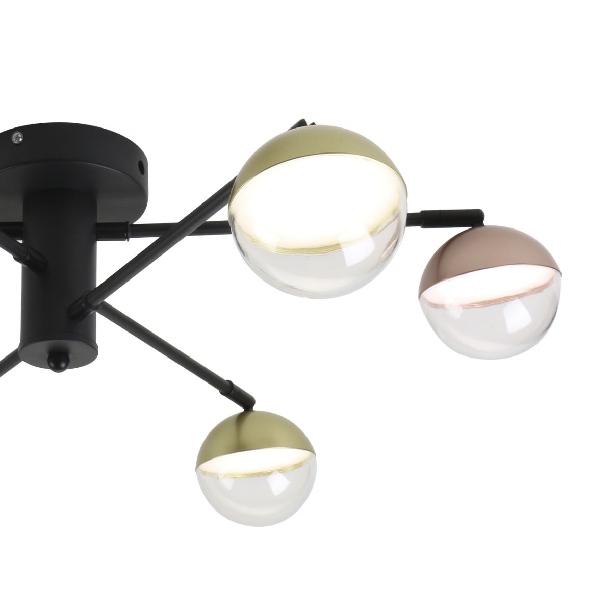 потолочный светильник escada diverse 10271/6led gold/copper