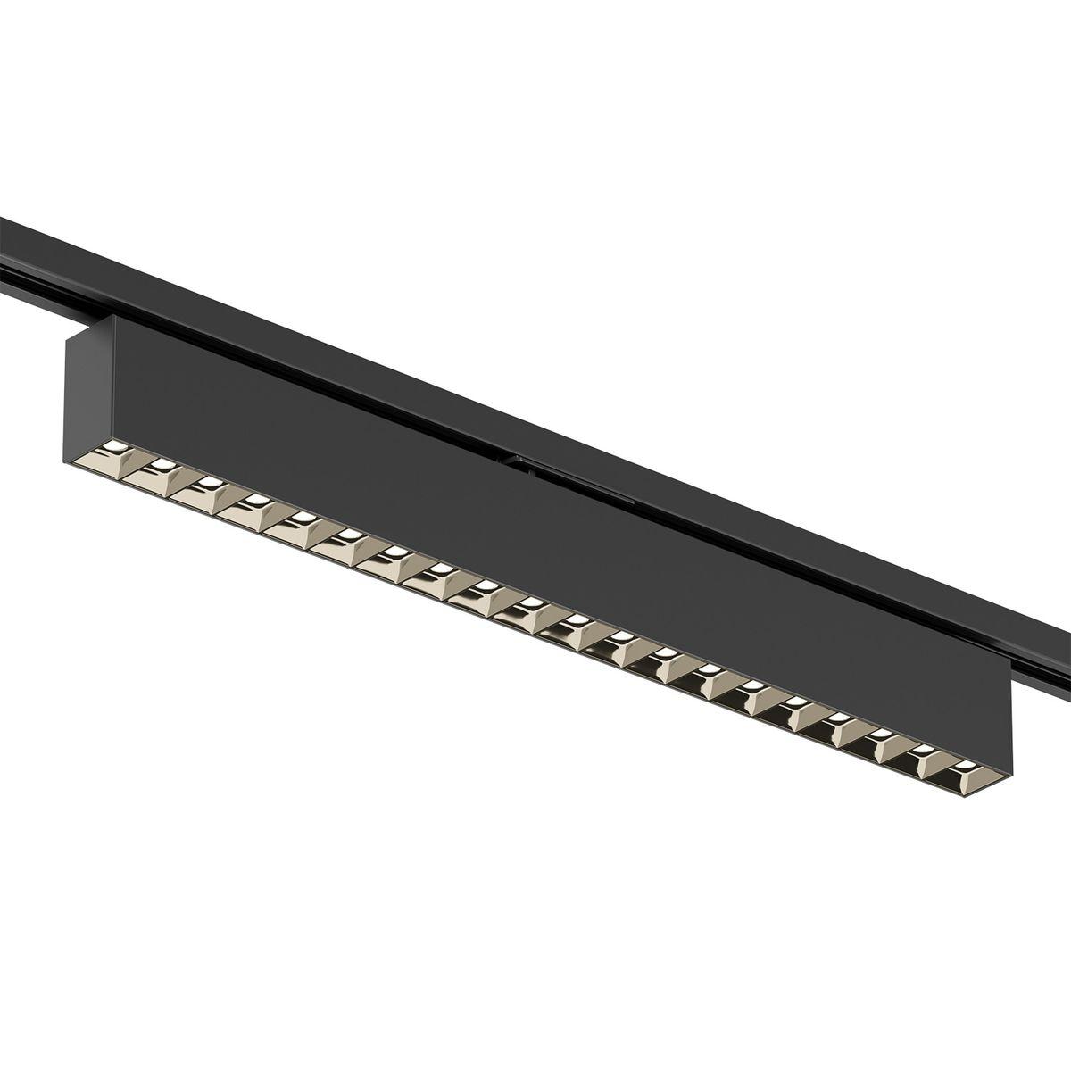 трековый светодиодный светильник denkirs edder dk6634-bk