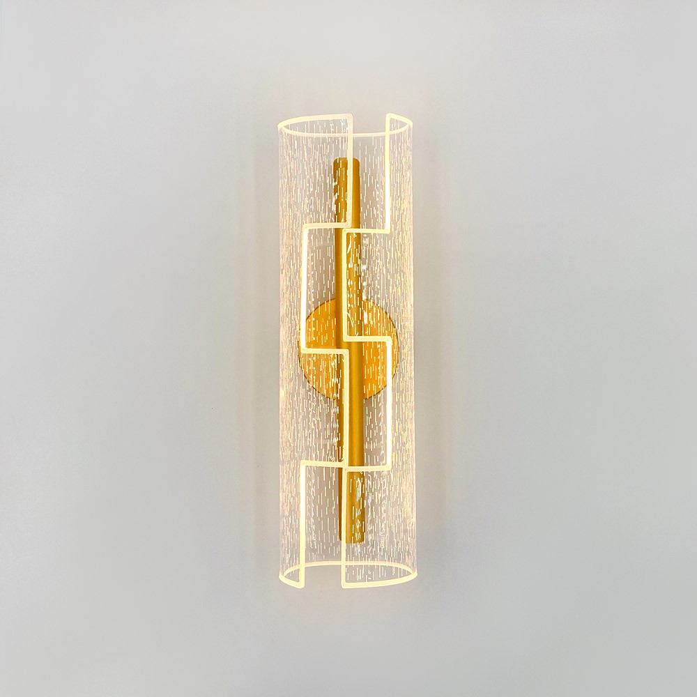 настенный светильник led4u l6293-01 gd