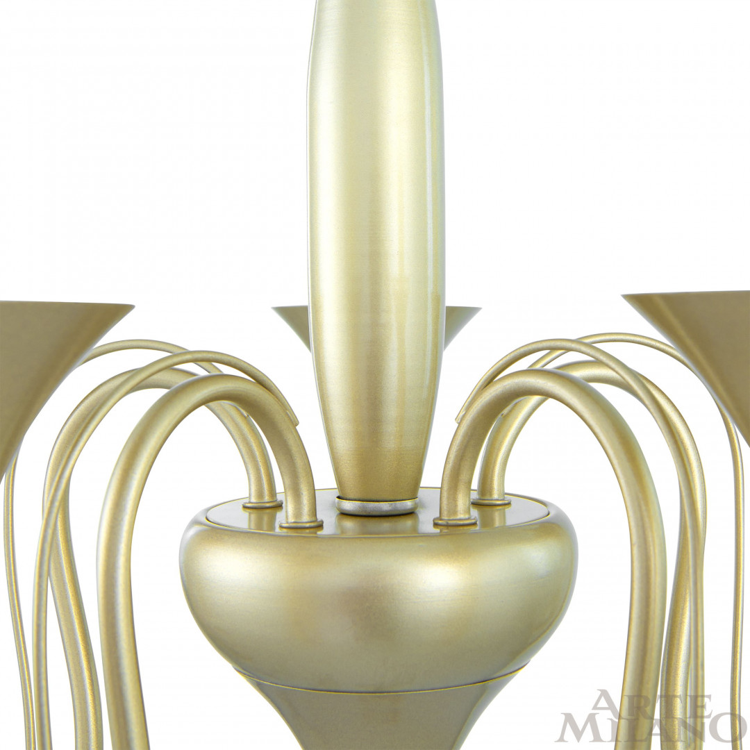 подвесная люстра arte milano 349920/5 cg