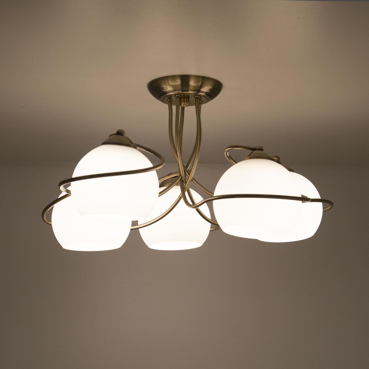 потолочная люстра citilux лайма cl155153