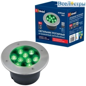 ULU-B12A-9W/Green IP67 Grey
