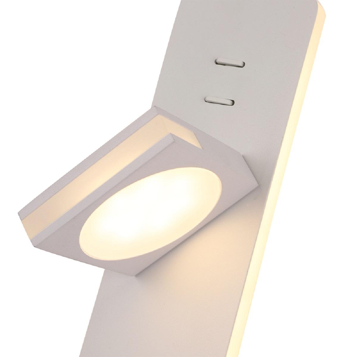 бра crystal lux clt 216w wh