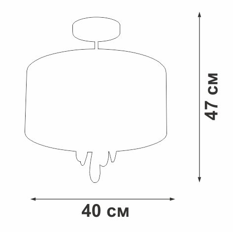 люстра на штанге vitaluce v2864-9/3pl