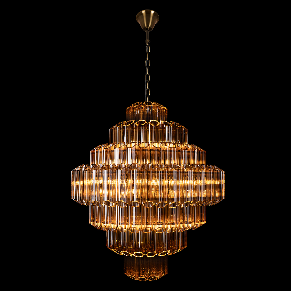 подвесная люстра loft it celebration 10579/800 amber