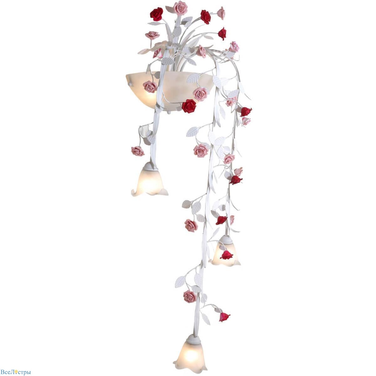 настенный светильник lucia tucci fiori di rose 113.3.2
