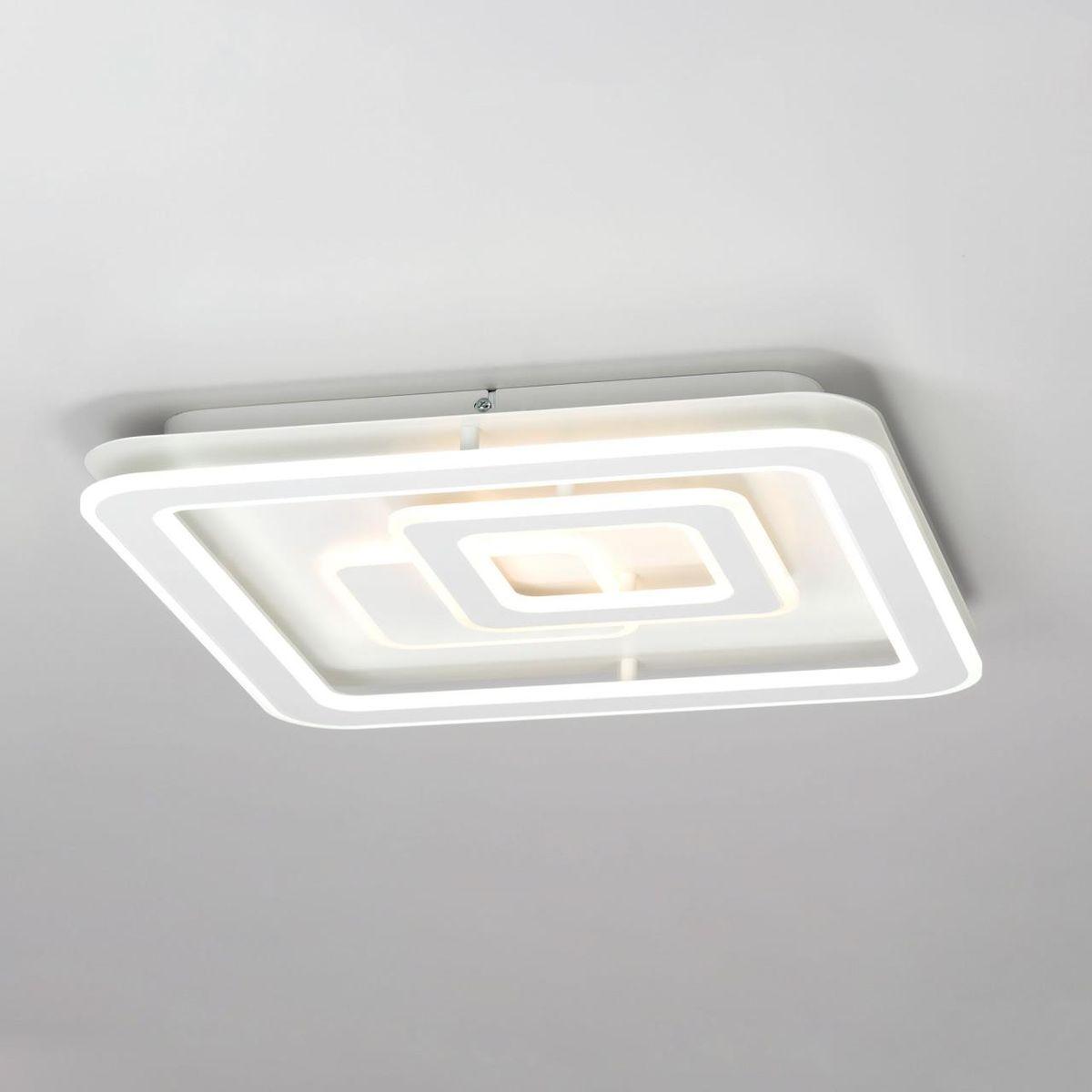 потолочный светодиодный светильник citilux квест cl739150