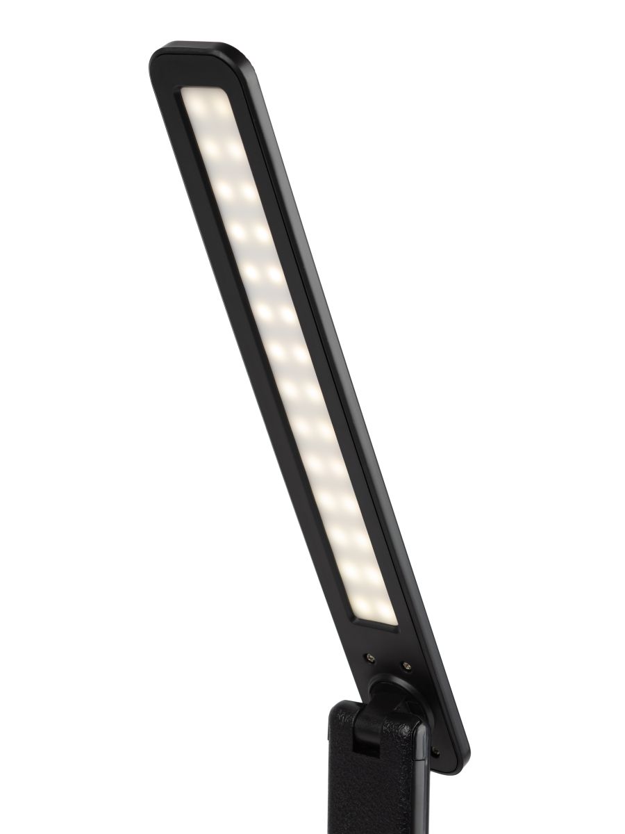 настольная лампа эра nled-526-10w-bk