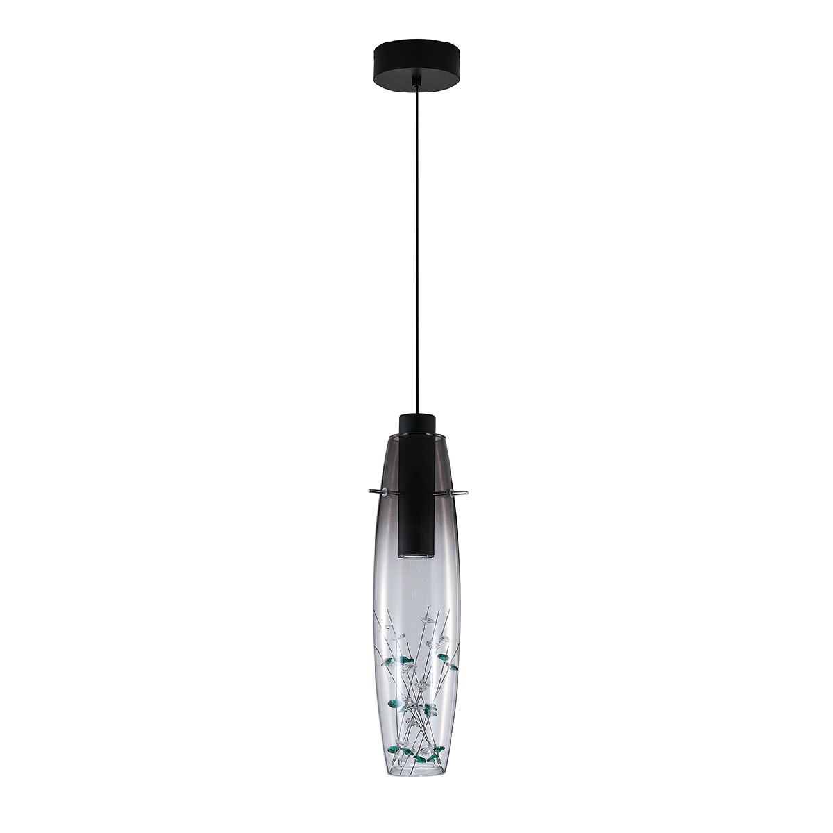 подвесной светильник indigo tesoro 11063/1p green v000140l