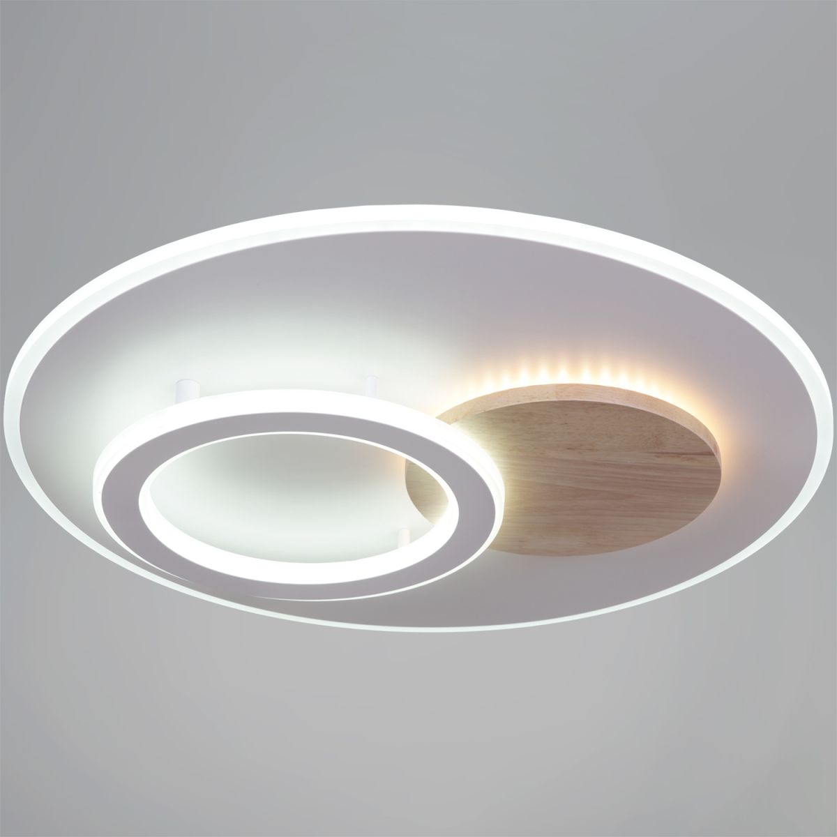 потолочная люстра reluce 08397-0.5-470 wh+wood