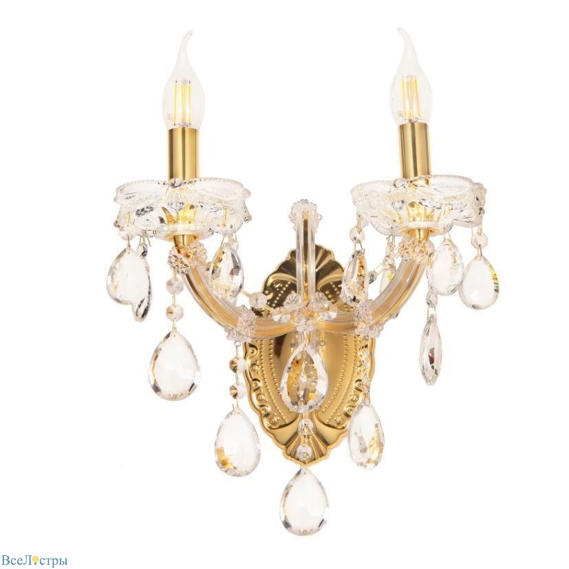 бра lumina deco eliza ldw 7029-2 gd