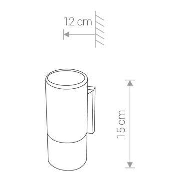 уличный настенный светильник nowodvorski exe 8331