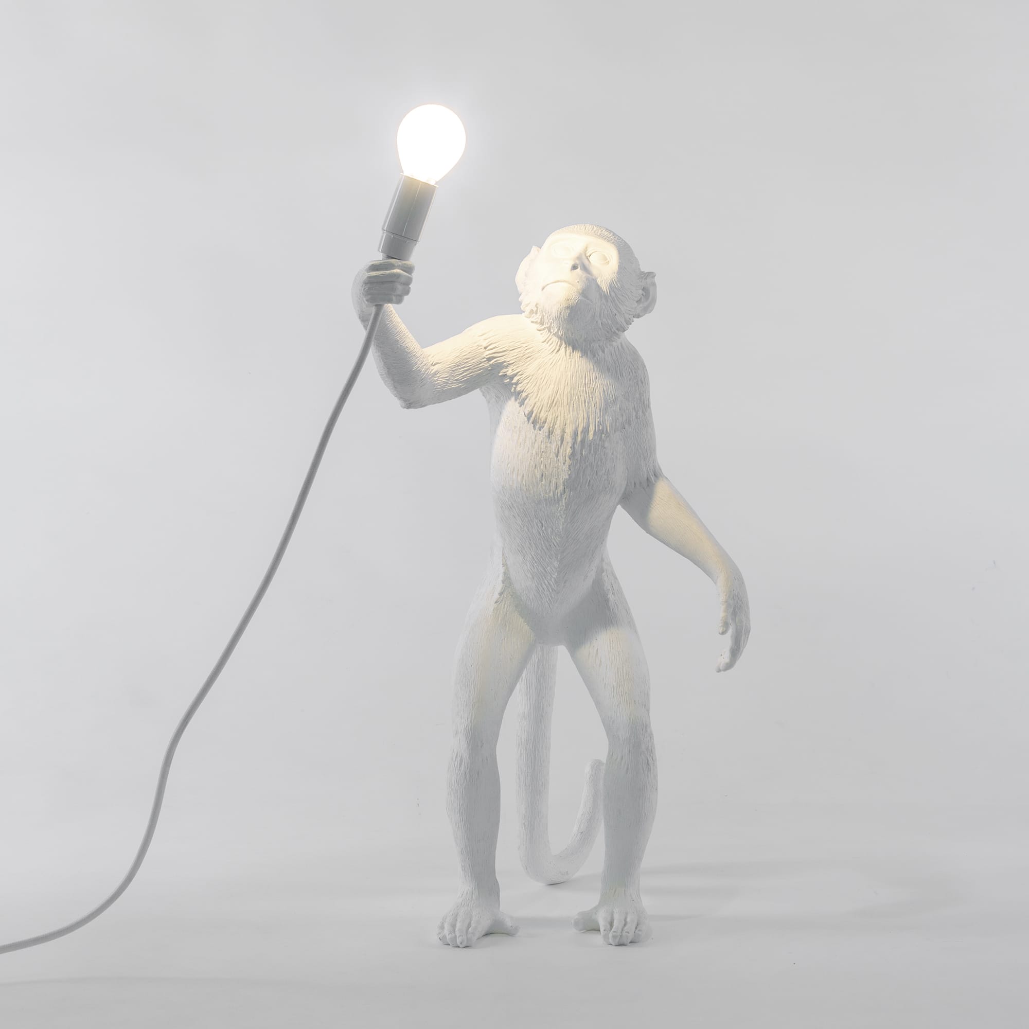 настольная лампа monkey lamp outdoor standing seletti