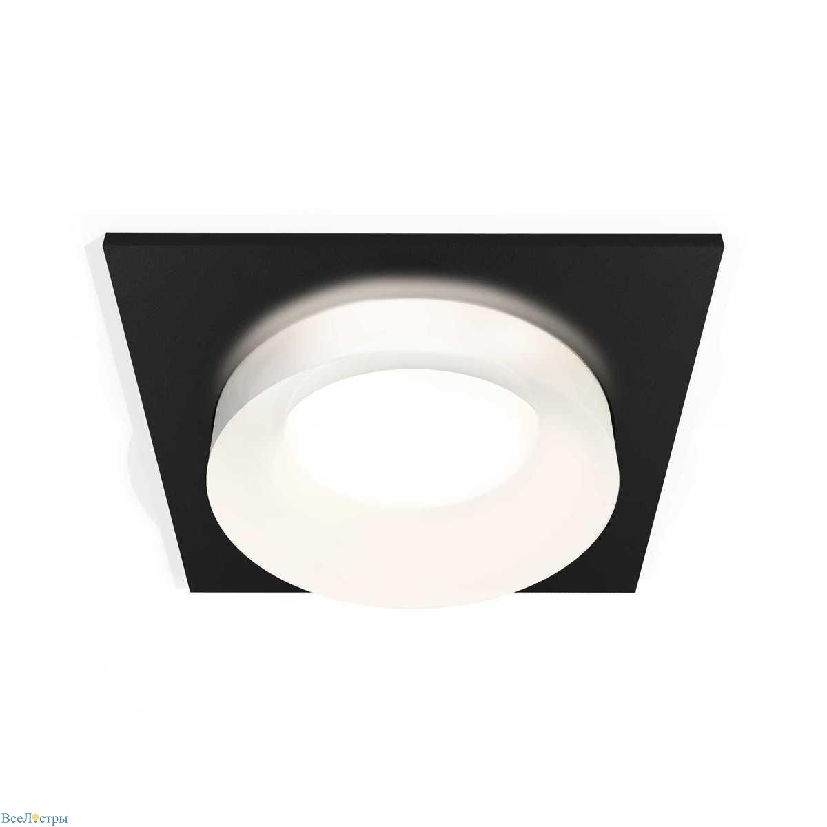 комплект встраиваемого светильника ambrella light techno spot xc (c7632, n7165) xc7632044