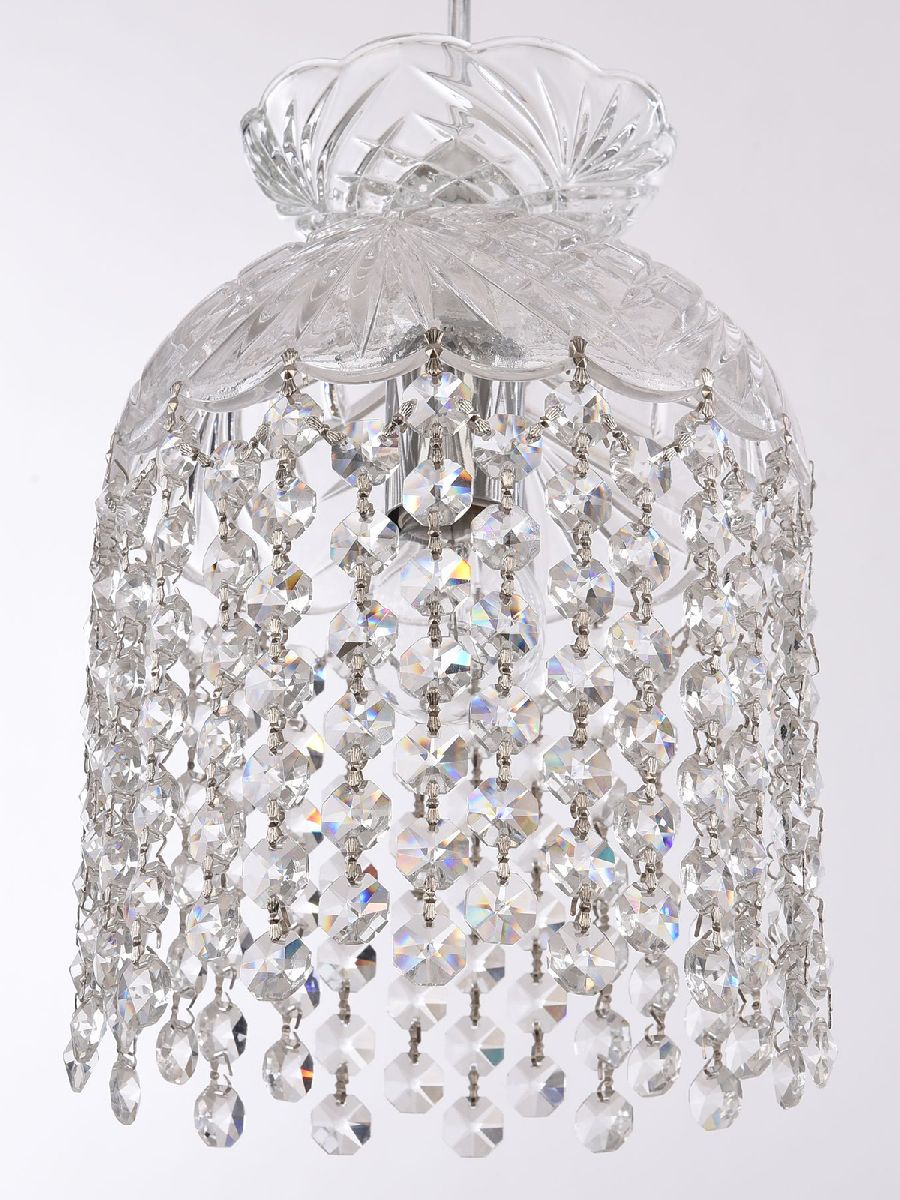 подвесной светильник bohemia ivele crystal 14781p/16 ni r
