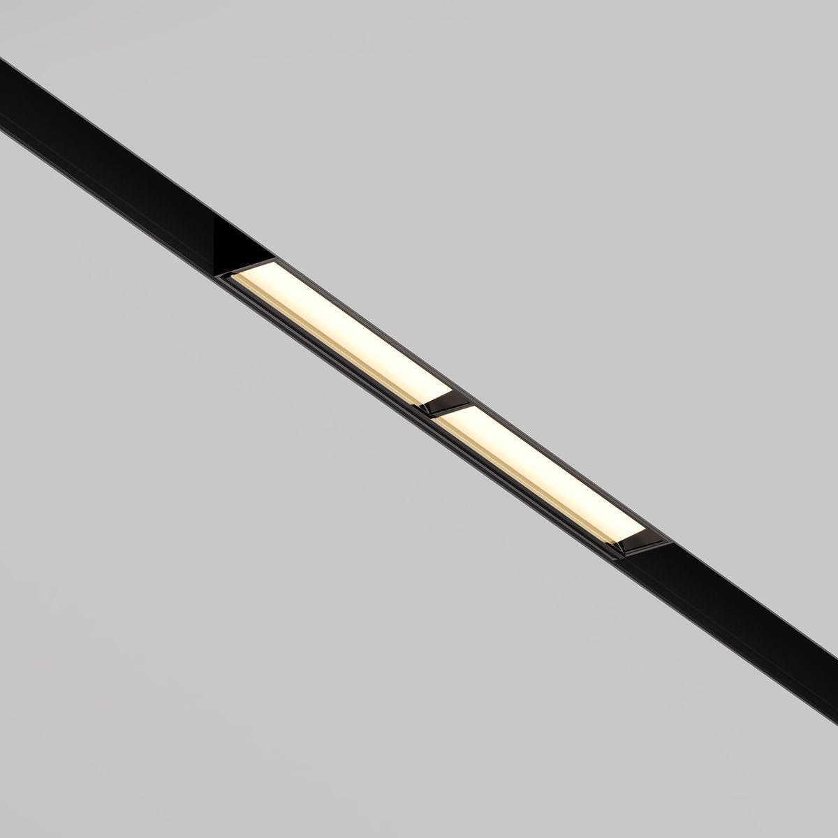 трековый светодиодный светильник maytoni technical magnetic exility parete tr106-2-12w3k-b