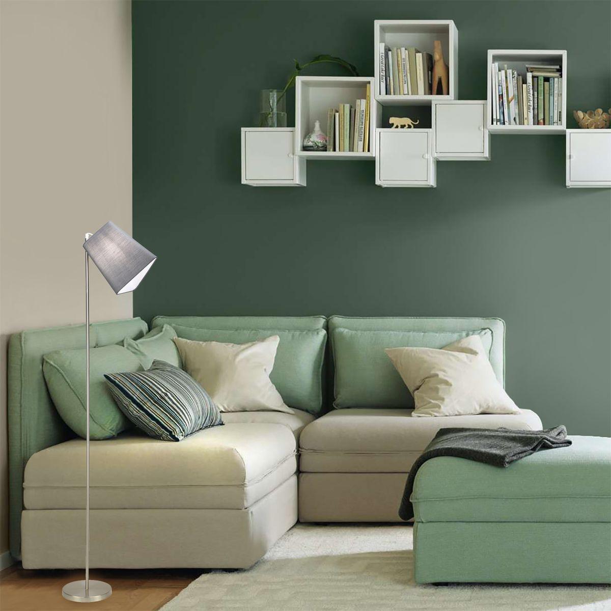 торшер escada hall chrome/grey 10185/t grey