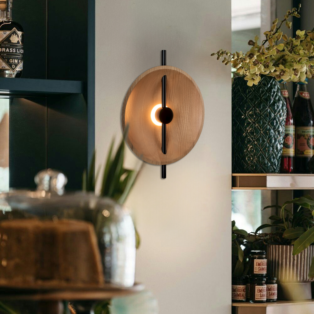 настенный светильник loft it wood 10451w
