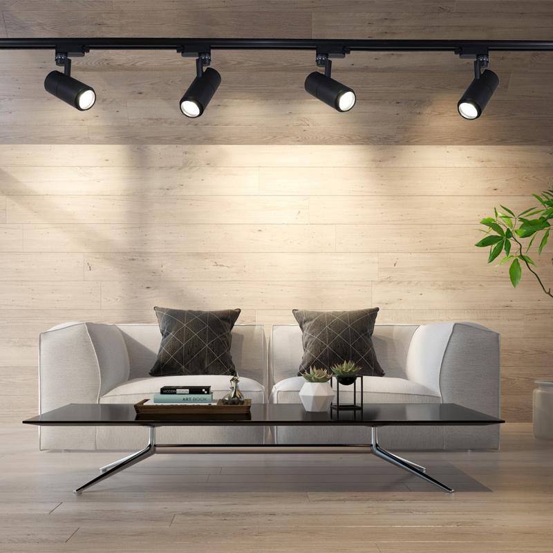 трековый светильник reluce 06712-9.3-001qy led12w bk