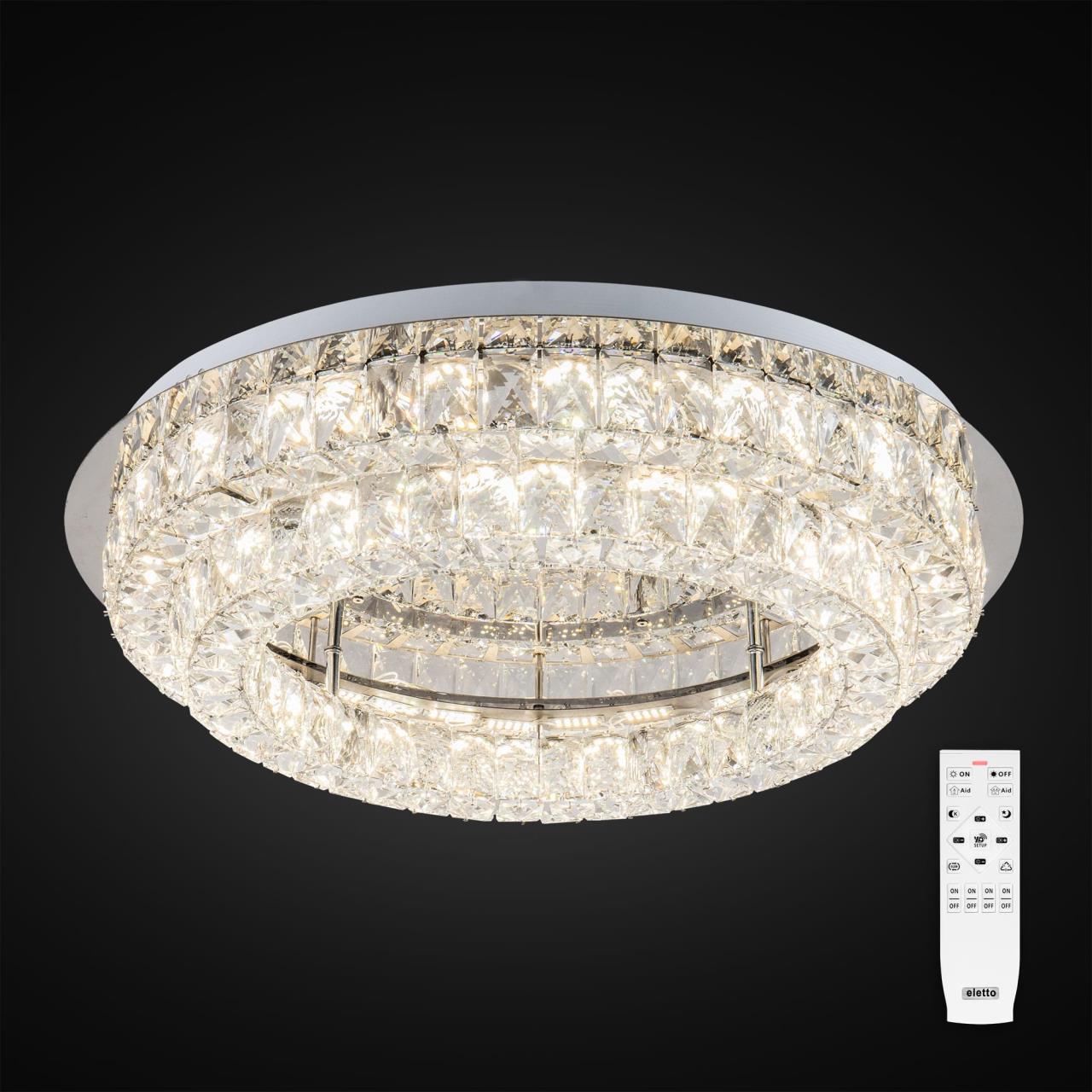 потолочная люстра citilux olimpia el330c80.1