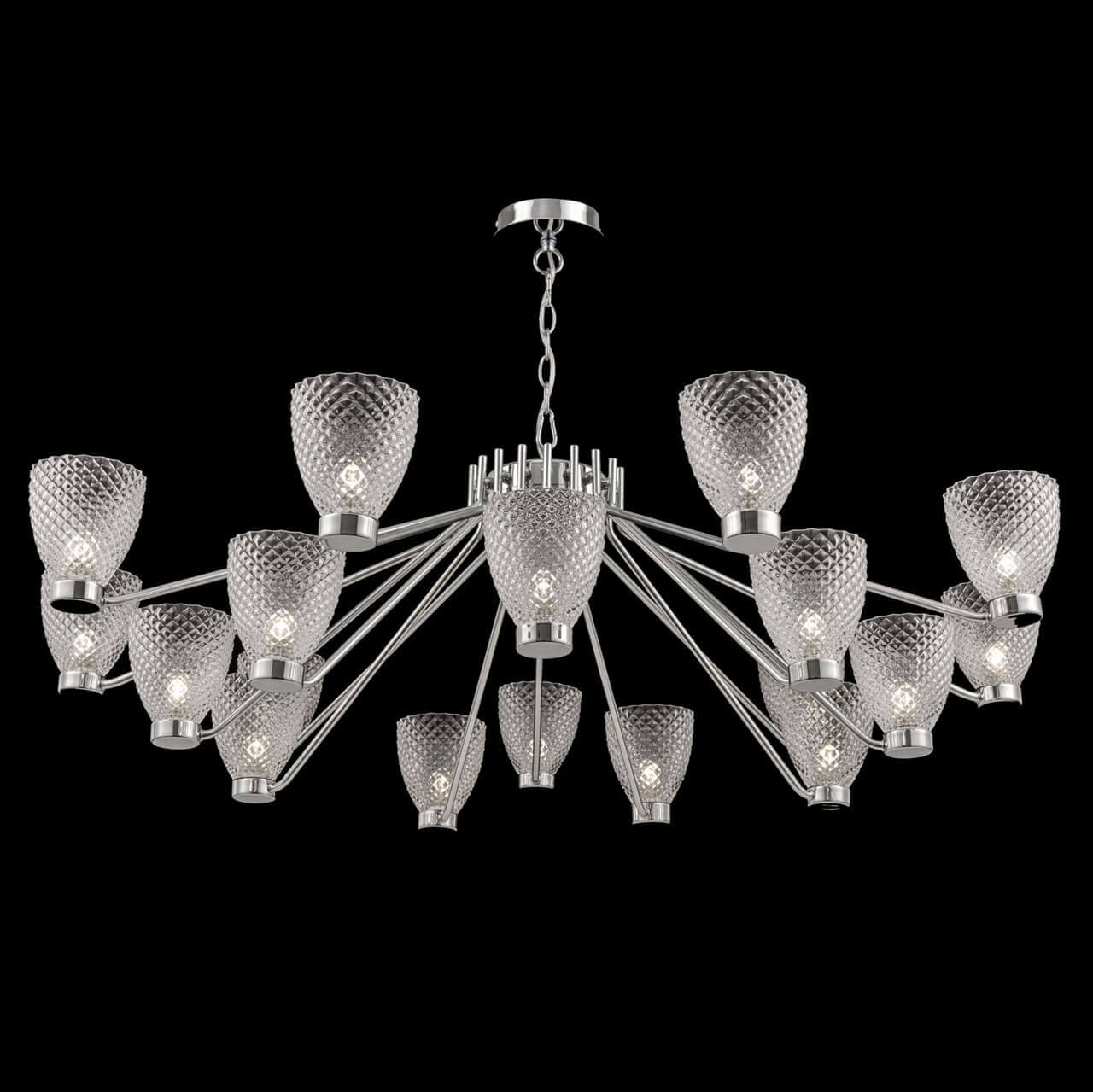 подвесная люстра maytoni ralar mod068pl-18ch