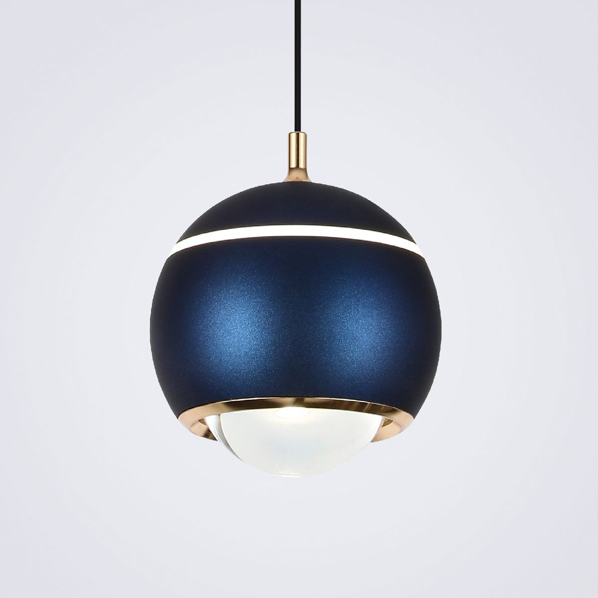 подвесной светильник led4u l8753-1 bl