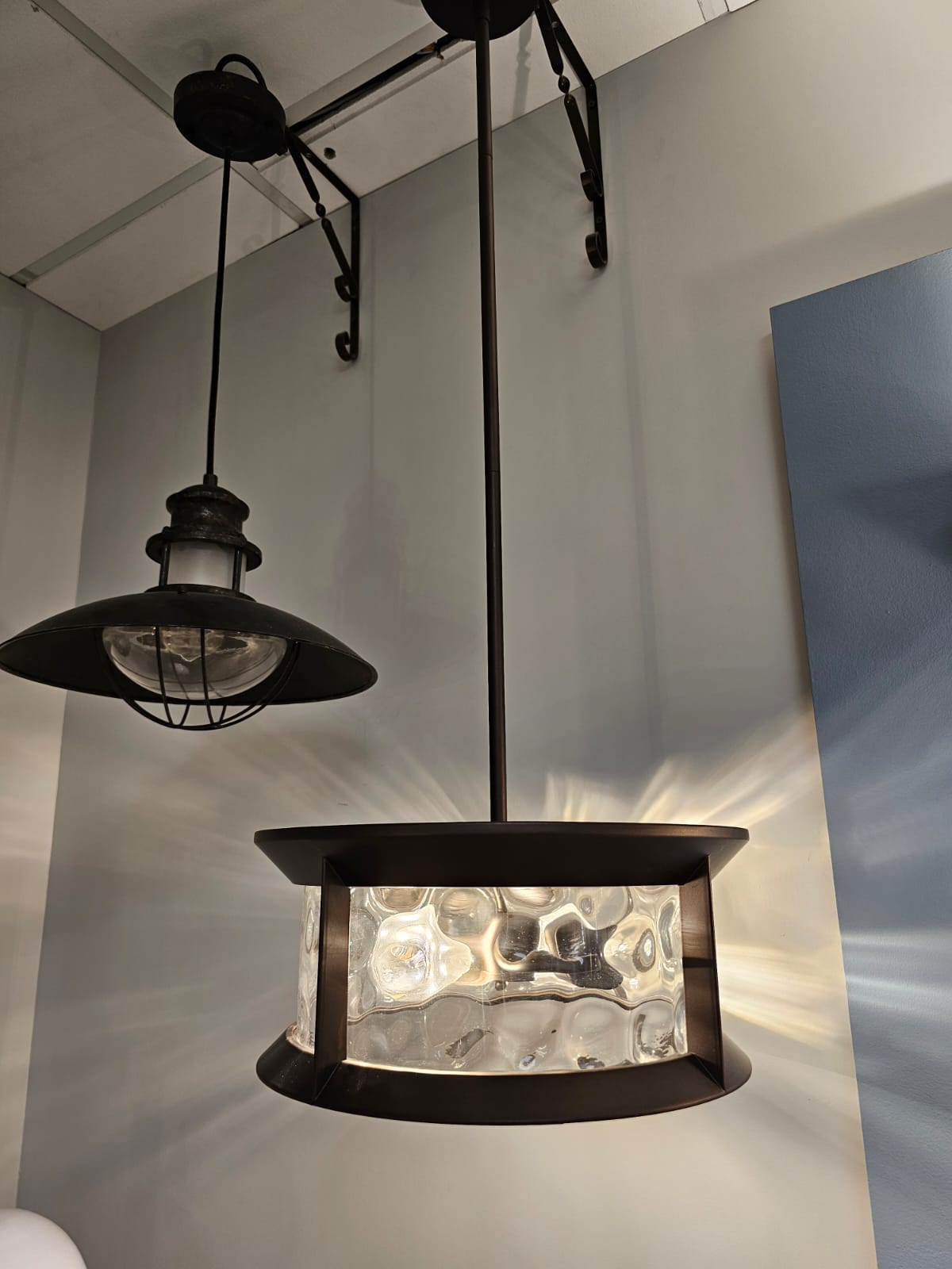 уличный подвесной светильник odeon light nature mavret 4961/2