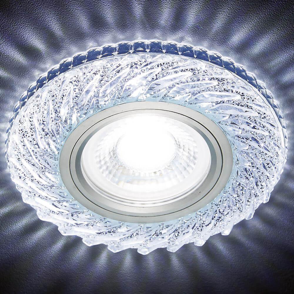 встраиваемый светодиодный светильник ambrella light led s295 ch