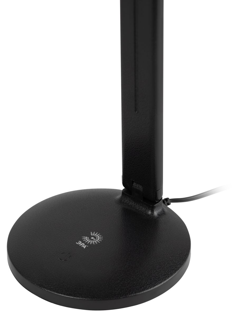 настольная лампа эра nled-526-10w-bk
